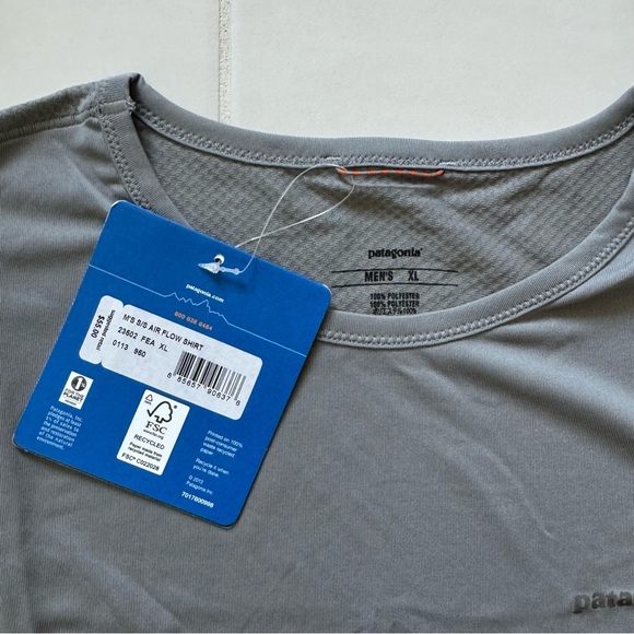NWT Patagonia M's Air Flow Shirt XL - Picture 2 of 4